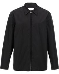 Jil Sander - Long Sleeved Zip-Up Shirt - Lyst