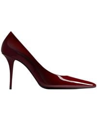 Saint Laurent - Norma Pointed Toe Pumps - Lyst