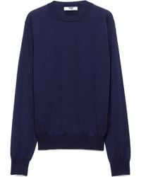 Prada - Cashmere Crew-Neck Sweater - Lyst