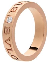 BVLGARI - Logo Ring - Lyst