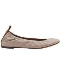 Lanvin - The Ballerina Flat Shoes - Lyst