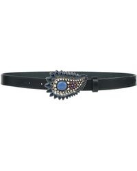 Isabel Marant - Minimal Thin Leather Belt - Lyst