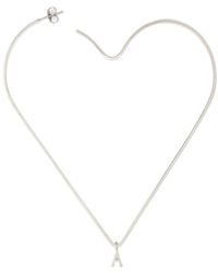Ami Paris - X Alan Crocetti Heart-Motif Single Earring - Lyst