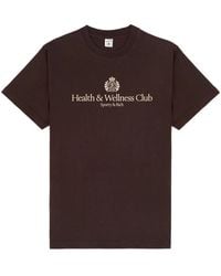 Sporty & Rich - Graphic Print T-Shirt - Lyst