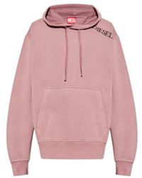 DIESEL - S-Macs-Hood-T2 Drawstring Hoodie - Lyst