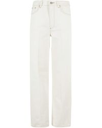 A.P.C. - Clinteau High-Rise Wide-Leg Jeans - Lyst