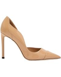 Jimmy Choo - Patent Leather Pointed-Toe Stiletto Heels - Lyst