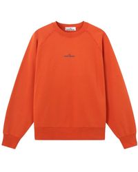 Stone Island - Oversized-Fit Crewneck Sweatshirt With 'Desert'Print - Lyst
