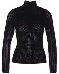 Liu Jo - Long Sleeve High-Neck Jumper - Lyst