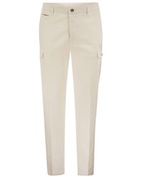 Peserico - Multi-Pocket Casual Trousers - Lyst