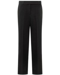 MICHAEL Michael Kors - Michael Kors Straight Leg Pleated Pants - Lyst