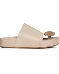 Uma Wang - Toe Round Head Slippers - Lyst