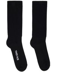 Rick Owens - Tower Glitter-Effect Socks - Lyst