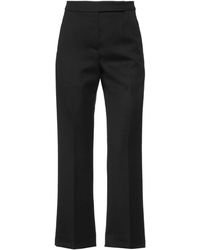 Tory Burch - Minimalist Wool Wide-Leg Pants - Lyst