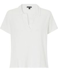 James Perse - Cotton-Piqué Polo Shirt - Lyst