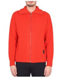 Paul Smith - Zip-Up Knitted Cardigan - Lyst