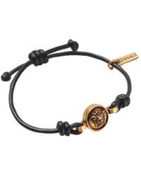 Versace - Medusa Cord Bracelet - Lyst