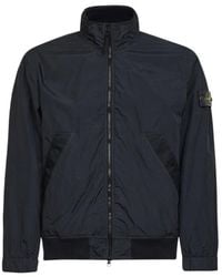Stone Island - Crinkled Badge Jacket - Lyst