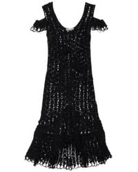 JW Anderson - Jw Anderson Snowdrop Detailed Crochet Dress - Lyst