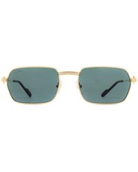 Cartier - Rectangle Frame Sunglasses - Lyst