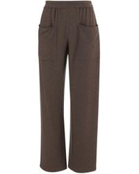 Giorgio Armani - Patch Pocket Wide-Leg Pants - Lyst