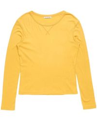Acne Studios - Logo Long Sleeve T-Shirt - Lyst