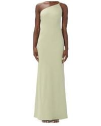 STAUD - Elodie One-Shoulder Maxi Dress - Lyst