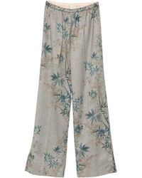 forte_forte - Printed Casual Trousers - Lyst