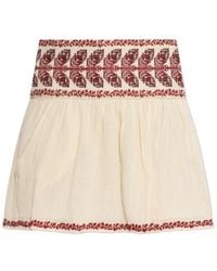 Isabel Marant - Pleated Midi Skirt - Lyst