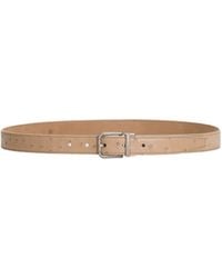 Dolce & Gabbana - Reversible Leather Belt - Lyst