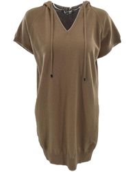 Max Mara - Hooded Knitted Pullover - Lyst