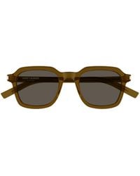 Saint Laurent - Eyewear Sl 715 Slim Square Sunglasses - Lyst