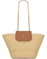 Saint Laurent - Manon Logo Plaque Shoulder Bag - Lyst