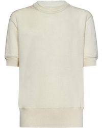 Maison Margiela - Ribbed Hem Shirt - Lyst