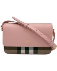 Burberry - Flap Shoulder Bag - Lyst