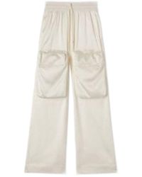 Off-White c/o Virgil Abloh - Drawstring Wide Leg Trousers - Lyst