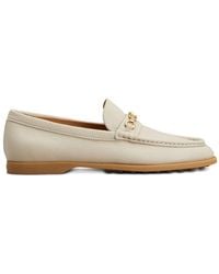 Tod's - Slip-On Flat Loafers - Lyst