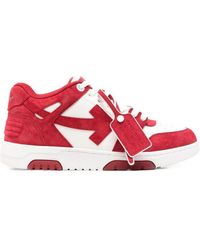Off-White c/o Virgil Abloh - Out Of Office Lace-Up Sneakers - Lyst