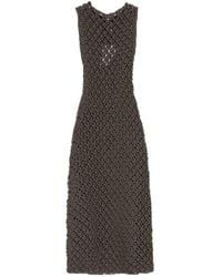 Alaïa - Alaïa Hand Knotted Dress - Lyst