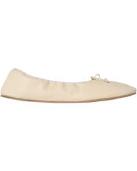 The Row - Leather Ballet Flats - Lyst