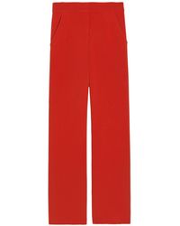 Veronica Beard - Tonelli Wide-Leg Jersey Trousers - Lyst