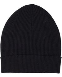Rick Owens - Ribbed-Knit Beanie Hat - Lyst