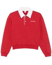 Sporty & Rich - Long-Sleeve Polo Shirt - Lyst