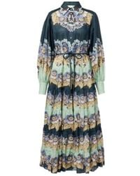 ALÉMAIS - Madalena Floral Ramie Shirt Dress - Lyst