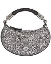 Balmain - Ebene Embellished Mini Hand Bag - Lyst