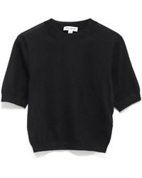 Alaïa - Alaïa Cropped Knitted Top - Lyst