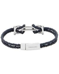 Ferragamo - Woven Bracelet - Lyst