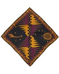 PUCCI - Pucci Printed Square Silk Scarf - Lyst