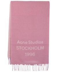 Acne Studios - Tasseled Scarf - Lyst