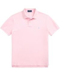 Polo Ralph Lauren - Logo Embroidered Short-Sleeved Polo Shirt - Lyst